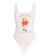 Polo Ralph Lauren Casual Teddy Bear Terry Finish One-piece In White