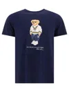 Polo Ralph Lauren Polo Bear Print T-shirt In Blue