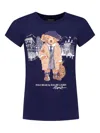 Polo Ralph Lauren Polo Bear T-shirt In Blue