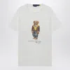 Polo Ralph Lauren Polo Bear T-shirt Custom Slim-fit In White