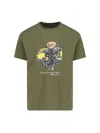 Polo Ralph Lauren Polo Bear Jersey T-shirt In Green