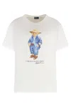 Polo Ralph Lauren Polo Bear T-shirt In Cotton Jersey