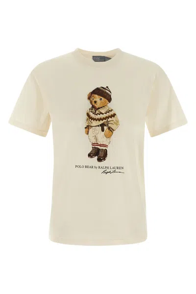Polo Ralph Lauren Polo Bear T-shirt White In Multi