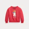 Polo Ralph Lauren Polo Bear Terry Sweatshirt In Starboard Red