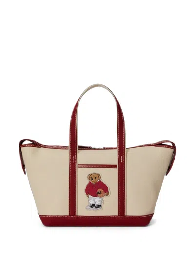 Polo Ralph Lauren Polo Bear Tote Bag In Blue