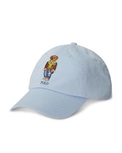 Polo Ralph Lauren Polo Bear Twill Ball Cap In Blue