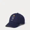 Polo Ralph Lauren Polo Bear Twill Ball Cap In Blue