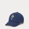 Polo Ralph Lauren Polo Bear Twill Ball Cap In Blue