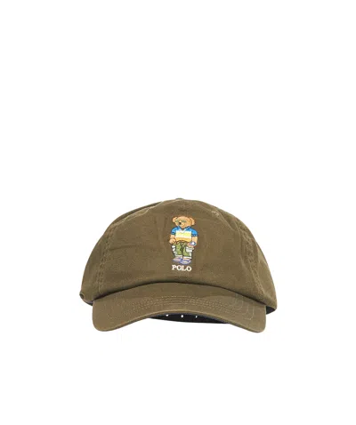 POLO RALPH LAUREN POLO RALPH LAUREN POLO BEAR CURVED PEAK CAP