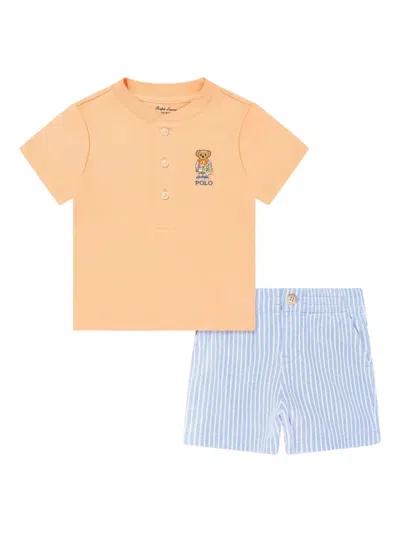 POLO RALPH LAUREN POLO BEAR TWO-PIECE SET