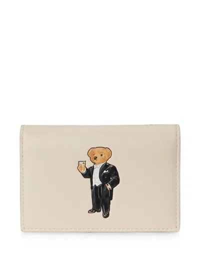 Polo Ralph Lauren Polo Bear Wallet In Neutral