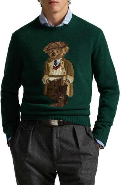 Polo Ralph Lauren Polo Bear Sweater In Green