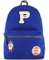Polo Ralph Lauren Polo Bear Canvas Backpack In Biker Blue