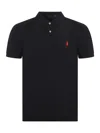 Polo Ralph Lauren Short-sleeved In Polo Black