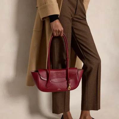 Polo Ralph Lauren Polo Blaze Small Shoulder Bag In Currant