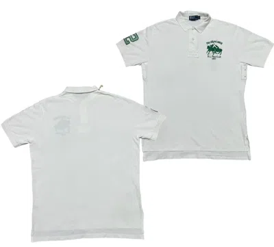 Pre-owned Polo Ralph Lauren Polo By Ralph Laurent Polo Club Shirt In White