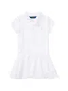Polo Ralph Lauren Short-sleeve Polo Dress In White