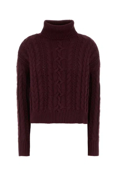 Polo Ralph Lauren Polo Cotton Sweater In Purple