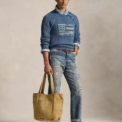 Polo Ralph Lauren Polo Country Canvas Tote In Montana Khaki