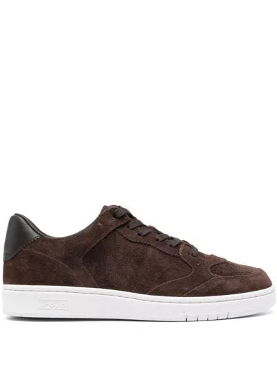 Polo Ralph Lauren Polo Court Sneakers In Brown