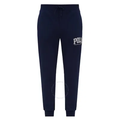 Polo Ralph Lauren Polo Fleece Logo Track Pants In Blue