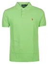Polo Ralph Lauren Pique Polo Shirt Polo Shirts Green In Green
