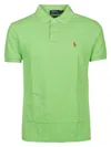 Polo Ralph Lauren Pique Polo Shirt Polo Shirts Green In Green