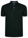 Polo Ralph Lauren Pique Polo. In Black