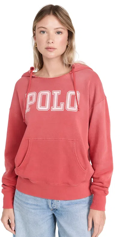 Polo Ralph Lauren Polo Hooded Sweatshirt Sunrise Red