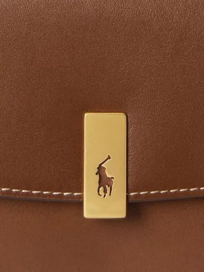 Polo Ralph Lauren Polo Id Bag In Brown