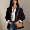 Polo Ralph Lauren Polo Id Calfskin Mini Saddle Bag In Tan