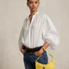 Polo Ralph Lauren Polo Id Calfskin Mini Shoulder Bag In Mustard