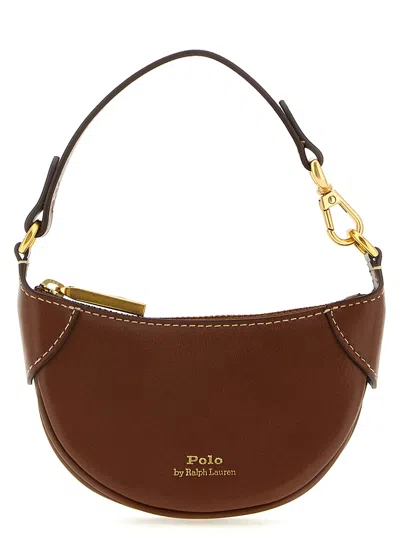 Polo Ralph Lauren Polo Id Card Holder In Brown