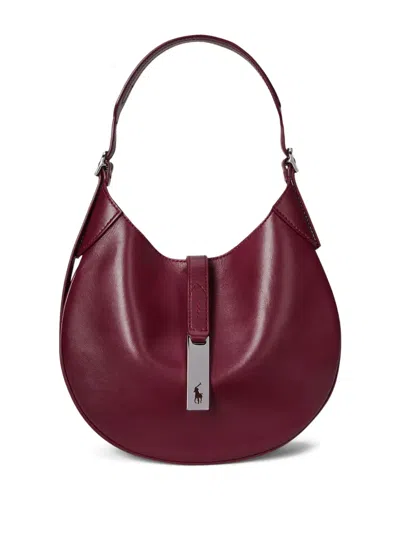 Polo Ralph Lauren Polo Id Curved-handle Leather Bag