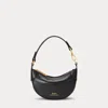 Polo Ralph Lauren Polo Id Leather Card Case In Black
