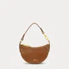 Polo Ralph Lauren Polo Id Leather Card Case In Brown