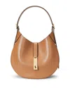 Polo Ralph Lauren Polo Id Leather Small Shoulder Bag