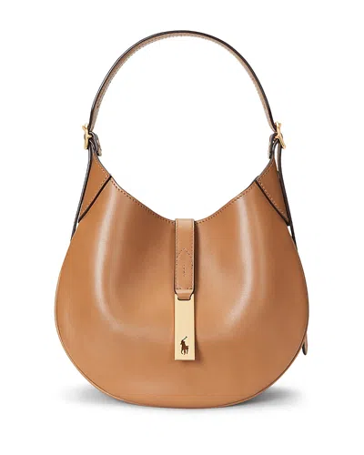 Polo Ralph Lauren Polo Id Leather Small Shoulder Bag