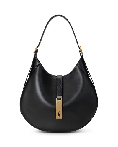 Polo Ralph Lauren Polo Id Leather Small Shoulder Bag