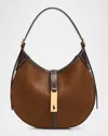 Polo Ralph Lauren Polo Id Leather Small Shoulder Bag
