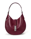 Polo Ralph Lauren Polo Id Leather Small Shoulder Bag In Red