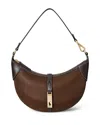 Polo Ralph Lauren Polo Id Mini Shoulder Bag In Brown