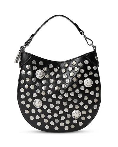 Polo Ralph Lauren Polo Id Studded Leather Pouch In Blue