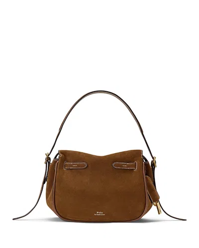 Polo Ralph Lauren Polo Id Suede Mini Satchel