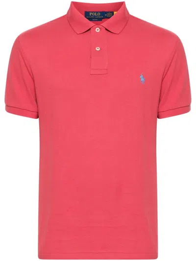 Polo Ralph Lauren Polo Pony Cotton Polo Shirt In Rosso