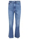 POLO RALPH LAUREN POLO LOGO-PATCH CROPPED JEANS