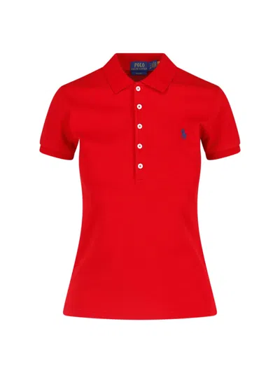 Polo Ralph Lauren Polo Logo In Red