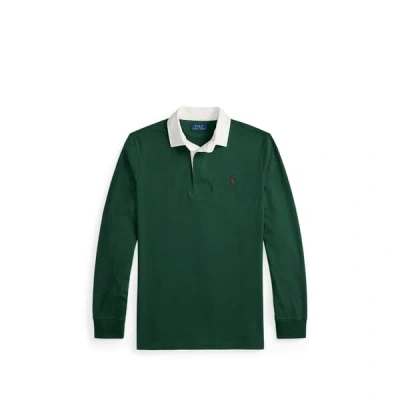Polo Ralph Lauren Polo Manches Longues En Coton In Green