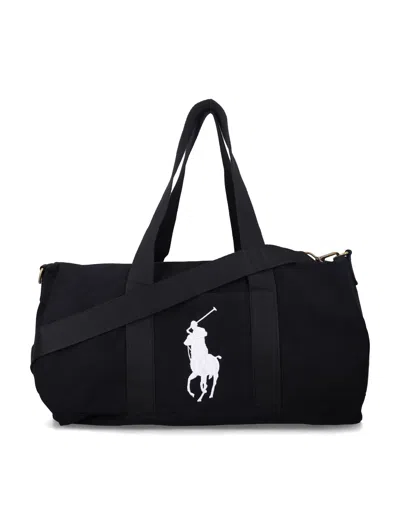 Polo Ralph Lauren Polo Mini Backpack For Boys In Nero