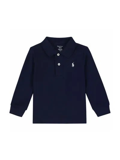 Polo Ralph Lauren Babies' Polo M/l In Blue